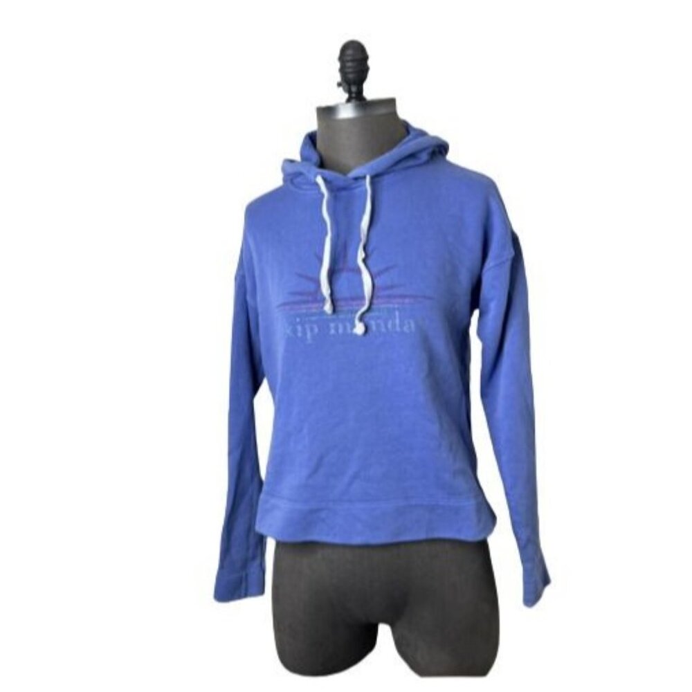VINEYARD VINES Hoodie Sweatshirt Womens Skip Monday Blue XXS